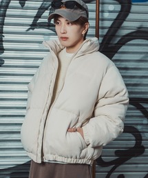 improves | スエードタッチ 中綿 ダウンジャケット(ダウンジャケット/コート)