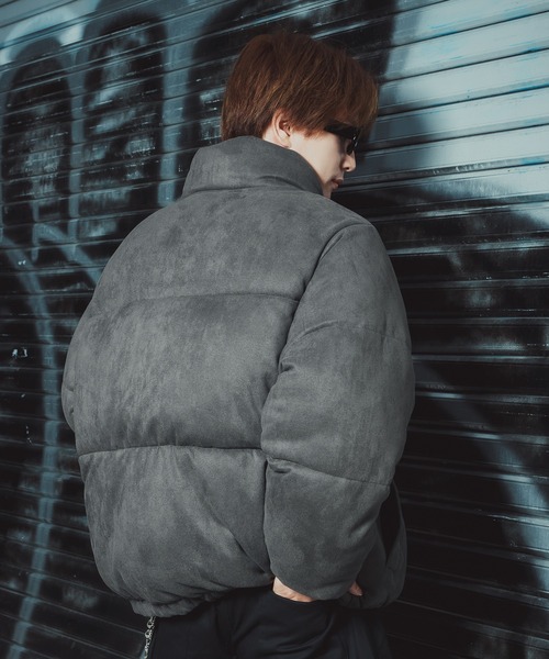 improves（インプローブス）の「スエードタッチ 中綿 ダウンジャケット（ダウンジャケット/コート・メンズ・ライトベージュ/チャコール・SMALL/MEDIUM/X-LARGE/LARGE）」の7枚目の写真