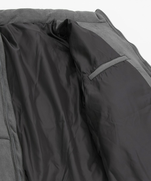 improves（インプローブス）の「スエードタッチ 中綿 ダウンジャケット（ダウンジャケット/コート・メンズ・ライトベージュ/チャコール・SMALL/MEDIUM/X-LARGE/LARGE）」の10枚目の写真