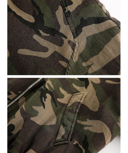 mushwear(マッシュウェア)の「内側フルファー中綿ジャケット(ブルゾン・メンズ・カモフラージュ・X-LARGE/LARGE/MEDIUM/SMALL)」の10枚目の写真