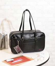 HeM（ヘム）の「【HeM/ヘム】 セブンティーンコラボ スクールバッグ 18L SAC'S BAR 別注 スクールボストン スクバ（ボストンバッグ）」