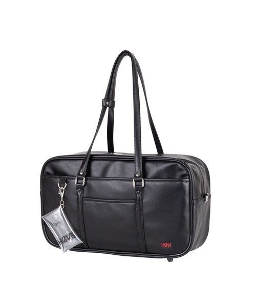 HeM（ヘム）の「【HeM/ヘム】 セブンティーンコラボ スクールバッグ 18L SAC'S BAR 別注 スクールボストン スクバ（ボストンバッグ・レディース・ブラウン/ブラック・FREE）」の19枚目の写真