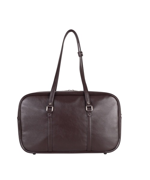 HeM（ヘム）の「【HeM/ヘム】 セブンティーンコラボ スクールバッグ 18L SAC'S BAR 別注 スクールボストン スクバ（ボストンバッグ・レディース・ブラウン/ブラック・FREE）」の8枚目の写真