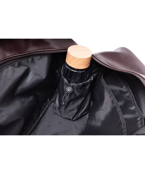 HeM（ヘム）の「【HeM/ヘム】 セブンティーンコラボ スクールバッグ 18L SAC'S BAR 別注 スクールボストン スクバ（ボストンバッグ・レディース・ブラウン/ブラック・FREE）」の14枚目の写真