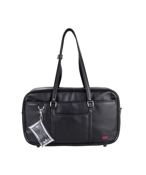 HeM(ヘム)の「【HeM/ヘム】 セブンティーンコラボ スクールバッグ 18L SAC'S BAR 別注 スクールボストン スクバ(ボストンバッグ・レディース・ブラウン/ブラック・FREE)」の22枚目の写真