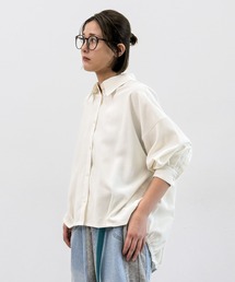 niko and... | [MODE NORM CORE] テロツイルBIGコクーンシャツ(シャツ/ブラウス)