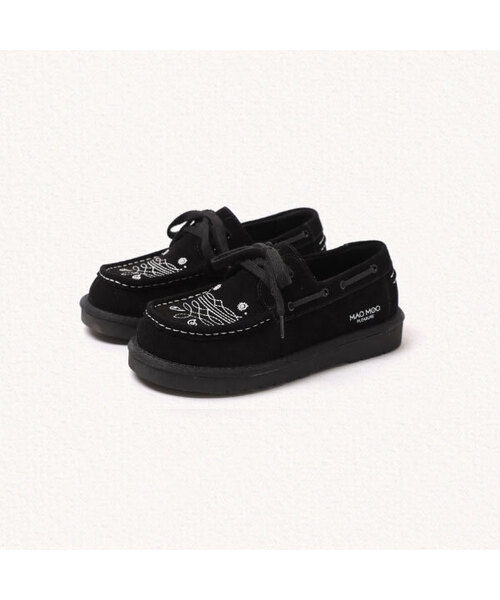 MAC MOC(マックモック)の「モカ モカ 天然牛革 スティッチ モカシン ローファー_3カラー(その他シューズ・レディース・ベージュ/キャメル/ブラック・36/37/38/40)」の1枚目の写真