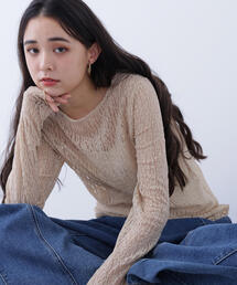 N.（N. Natural Beauty Basic） | レースカットソー(Tシャツ/カットソー)