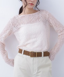 N.(N. Natural Beauty Basic) | レースカットソー(Tシャツ/カットソー)