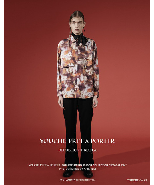 YOUCHE PRET A PORTER(ユッシュプレタポルテ)の「エヌエックスサークルシャツオレンジ(シャツ/ブラウス・メンズ・その他・MEDIUM/LARGE)」の8枚目の写真