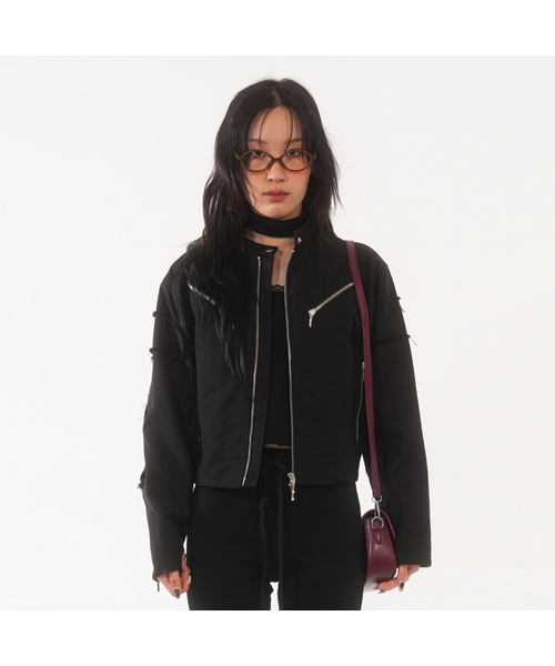 FANYOUNG(ファンヤング)の「レーシングジャケット ブラック(その他アウター・レディース・その他・SMALL/MEDIUM)」の1枚目の写真