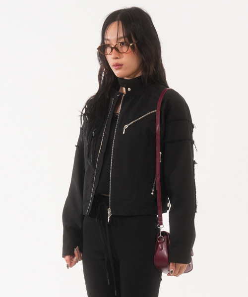FANYOUNG(ファンヤング)の「レーシングジャケット ブラック(その他アウター・レディース・その他・SMALL/MEDIUM)」の3枚目の写真