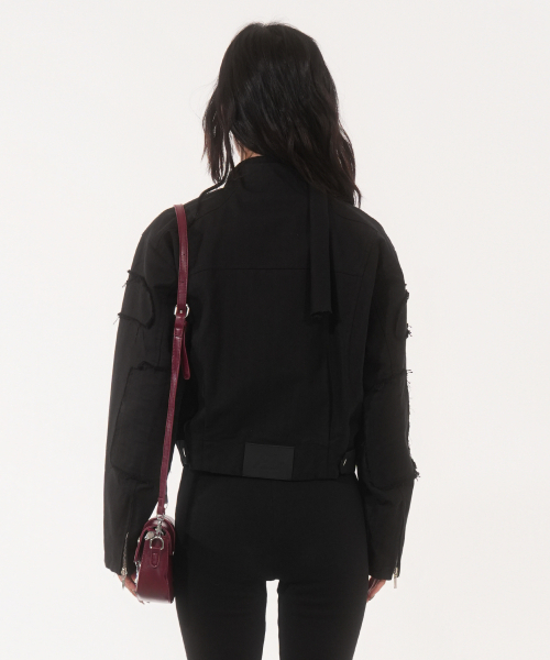 FANYOUNG(ファンヤング)の「レーシングジャケット ブラック(その他アウター・レディース・その他・SMALL/MEDIUM)」の4枚目の写真