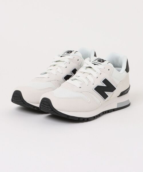 NEW BALANCE(ニューバランス)の「【New Balance】ニューバランス ML565 JP1(スニーカー・メンズ・ホワイト×ブラック・22.5cm/23.5cm/24.0cm/24.5cm/25.5cm/27.5cm/26.0cm/26.5cm/29.0cm/30.0cm/28.5cm/27.0cm)」の1枚目の写真