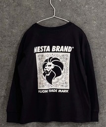 NESTA BRAND（ネスタブランド）の「【NESTA/ネスタ】オーバーサイズ バックプリント ロング Tシャツ（Tシャツ/カットソー）」