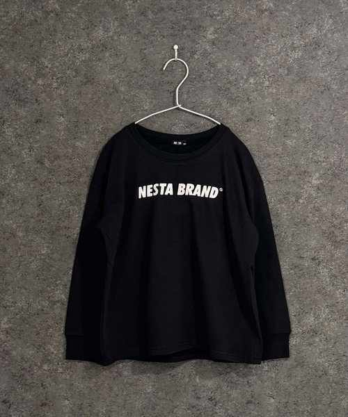NESTA BRAND(ネスタブランド)の「【NESTA/ネスタ】オーバーサイズ バックプリント ロング Tシャツ(Tシャツ/カットソー・キッズ・グレー系その他2/グレー系その他/ブラック/ホワイト系その他/ブラック系その他/杢グレー/オフホワイト/チャコール・160cm/120cm/110cm/150cm/140cm/130cm)」の15枚目の写真