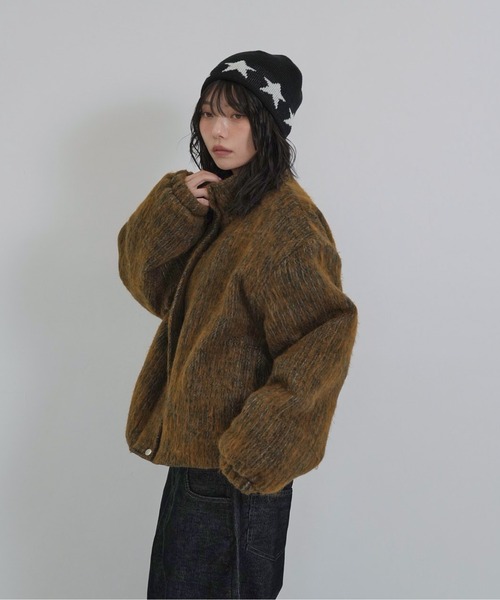 Enewd nina（エニュードニーナ）の「mohair tuck blouson（ブルゾン