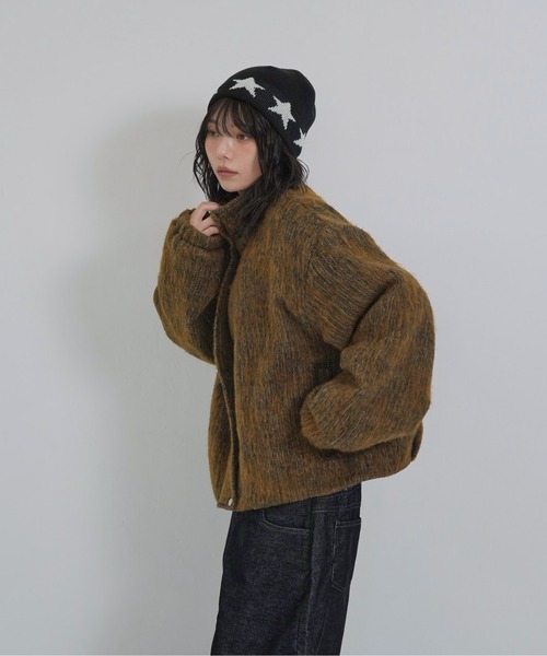Enewd nina（エニュードニーナ）の「mohair tuck blouson（ブルゾン