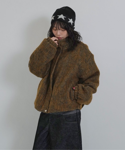 Enewd nina（エニュードニーナ）の「mohair tuck blouson（ブルゾン