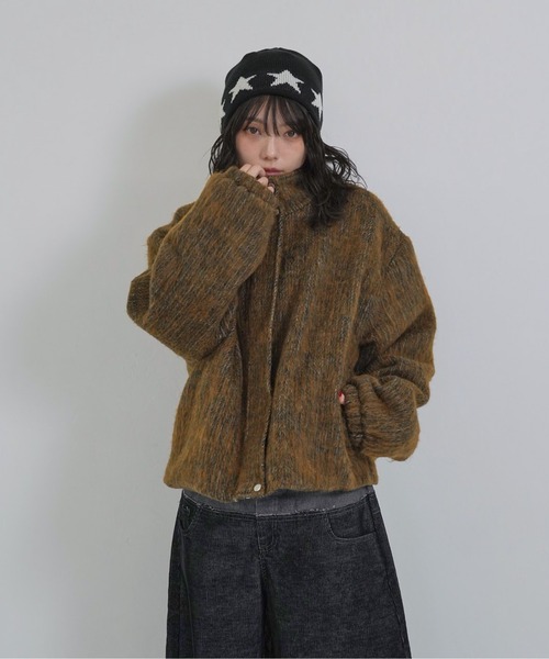 Enewd nina（エニュードニーナ）の「mohair tuck blouson（ブルゾン