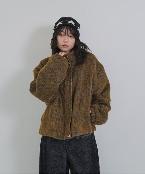 Enewd nina（エニュードニーナ）の「mohair tuck blouson（ブルゾン