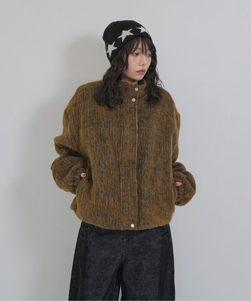 Enewd nina（エニュードニーナ）の「mohair tuck blouson（ブルゾン