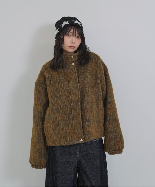 Enewd nina（エニュードニーナ）の「mohair tuck blouson（ブルゾン