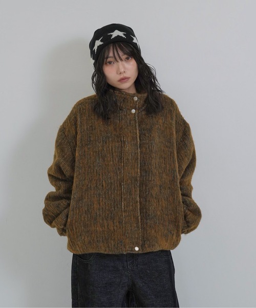 セール】mohair tuck blouson（ブルゾン）｜Enewd nina（エニュード