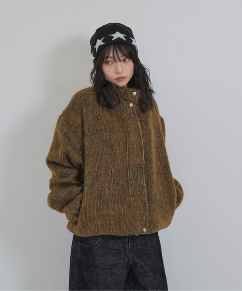 セール】mohair tuck blouson（ブルゾン）｜Enewd nina（エニュード