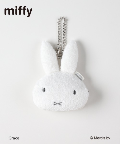 Right-on(ライトオン)の「miffy ボアポーチ付き 折りたたみエコバッグ (70周年限定 / トートバッグ / ギフト)(エコバッグ/サブバッグ・レディース・イエロー・ONE SIZE)」の7枚目の写真