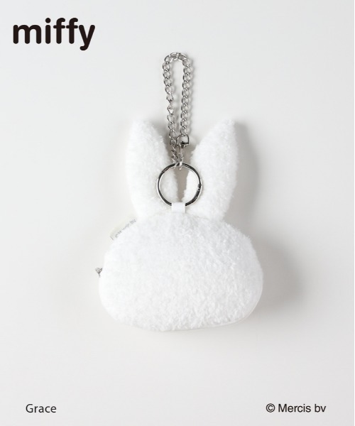 Right-on(ライトオン)の「miffy ボアポーチ付き 折りたたみエコバッグ (70周年限定 / トートバッグ / ギフト)(エコバッグ/サブバッグ・レディース・イエロー・ONE SIZE)」の8枚目の写真