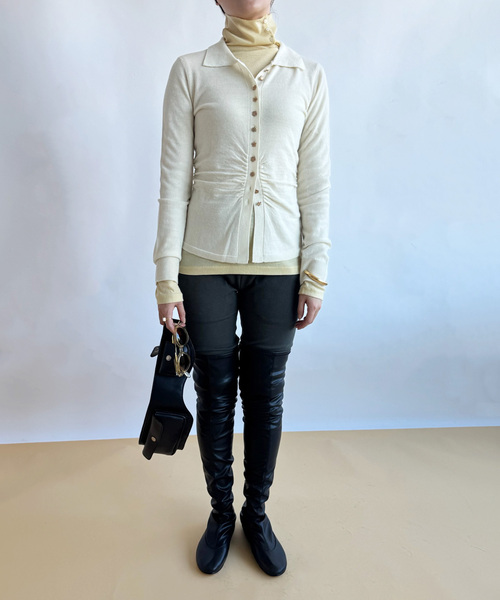 EDIT. FOR LULU(エディットフォールル)の「【BAUM UND PFERDGARTEN/バウム ウンド ヘルガーデン】PRE ニットカーディガン(ニット/セーター・レディース・ホワイト・FREE)」の15枚目の写真