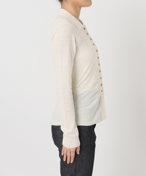 EDIT. FOR LULU(エディットフォールル)の「【BAUM UND PFERDGARTEN/バウム ウンド ヘルガーデン】PRE ニットカーディガン(ニット/セーター・レディース・ホワイト・FREE)」の8枚目の写真