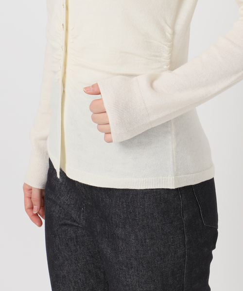 EDIT. FOR LULU(エディットフォールル)の「【BAUM UND PFERDGARTEN/バウム ウンド ヘルガーデン】PRE ニットカーディガン(ニット/セーター・レディース・ホワイト・FREE)」の10枚目の写真