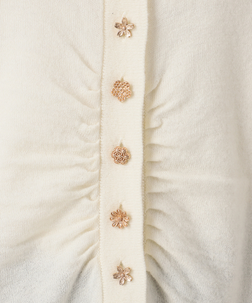 EDIT. FOR LULU(エディットフォールル)の「【BAUM UND PFERDGARTEN/バウム ウンド ヘルガーデン】PRE ニットカーディガン(ニット/セーター・レディース・ホワイト・FREE)」の11枚目の写真