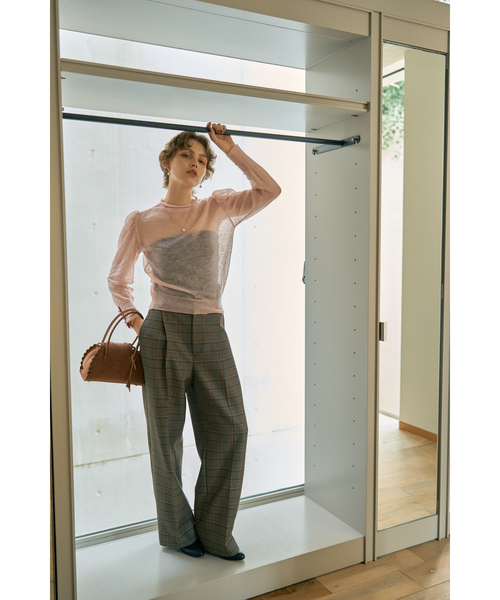 DESIGNWORKS(デザインワークス)の「【BEAUVET/ボーヴェット 】シアーモヘアボトルネックニット(ニット/セーター・レディース・ブラック/ピンク・1)」の20枚目の写真