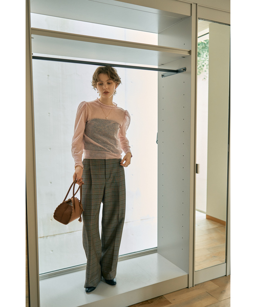 DESIGNWORKS(デザインワークス)の「【BEAUVET/ボーヴェット 】シアーモヘアボトルネックニット(ニット/セーター・レディース・ブラック/ピンク・1)」の21枚目の写真