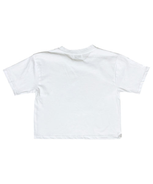SK8ER ROCK(スケーターロック)の「チェリークロップTシャツ((ホワイト))(Tシャツ/カットソー・レディース・その他・ONE SIZE)」の2枚目の写真