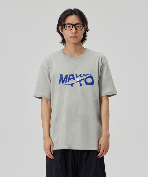 MAKEITTO（メイキット）の「[ACTIVE LETTERING]CREW NECK TEE_MINT（Tシャツ/カットソー・メンズ・その他・M/L/XL/XXL）」の2枚目の写真