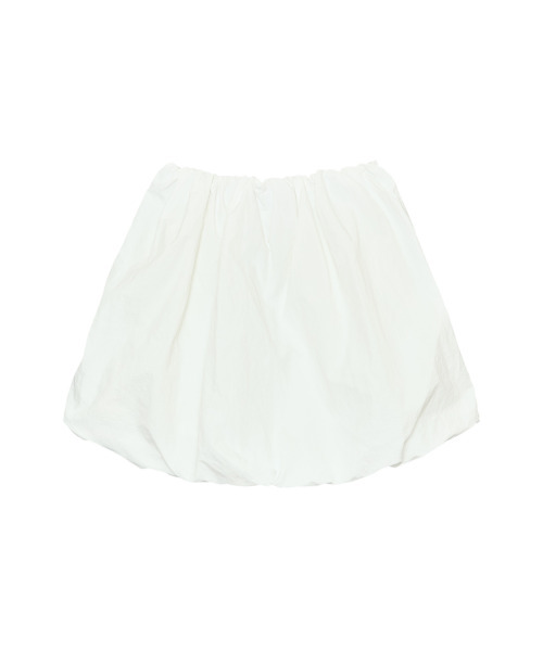 ITZAVIBE（イッザバイブ）の「VOLUME NYLON SKIRT - WHITE（スカート・レディース・その他・ONE SIZE）」の3枚目の写真