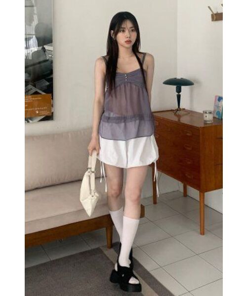 ITZAVIBE（イッザバイブ）の「VOLUME NYLON SKIRT - WHITE（スカート・レディース・その他・ONE SIZE）」の20枚目の写真