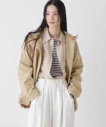 NANO universe | 撥水＆花粉ガード フードブルゾン(ブルゾン)