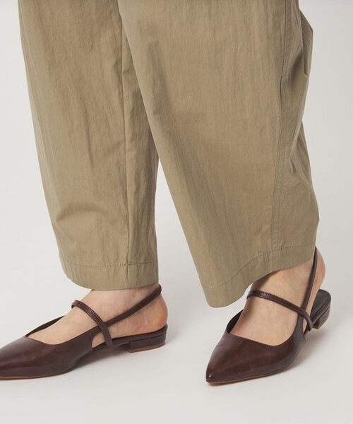 green label relaxing（グリーンレーベルリラクシング）の「［size SHORTあり］イージー カーブ パンツ ウォッシャブル 接触冷感（その他パンツ・レディース・オリーブ/ブラック/ベージュ・38/36/SHORT）」の21枚目の写真