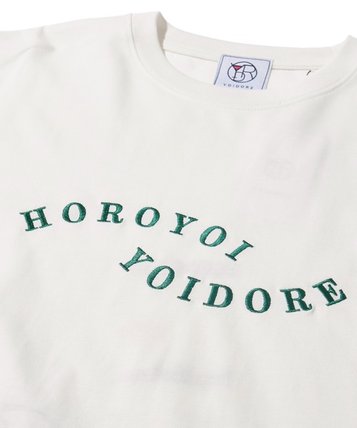 ADPOSION（アドポーション）の「【YOIDORE】 刺繍MIX グラフィックプリント クルーネックTシャツ（Tシャツ/カットソー・メンズ・ブラック/ライトグリーン/ホワイト・LARGE/MEDIUM/X-LARGE）」の11枚目の写真
