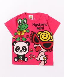 « 美品 » ヒステリックミニ ミニちゃん ベア Tシャツ ピンク 80 Hystericmini MINI&J's BEST MEMORIES BIG Tシャツ 25；ピンク