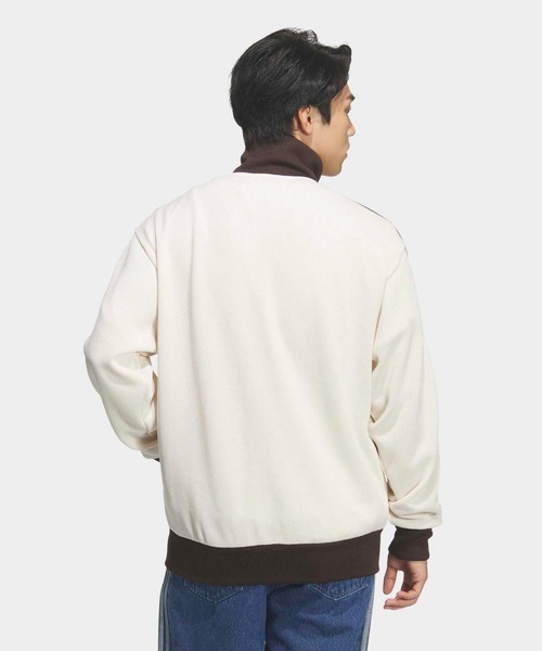 adidas(アディダス)の「FBニット トラックトップ / ジャージ / トラックジャケット / アディダスオリジナルス adidas Originals(ジャージ・メンズ・ブラック/ホワイト・XX-SMALL/3XL/X-LARGE/LARGE/XX-LARGE/MEDIUM/SMALL/X-SMALL)」の4枚目の写真