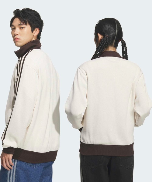 adidas(アディダス)の「FBニット トラックトップ / ジャージ / トラックジャケット / アディダスオリジナルス adidas Originals(ジャージ・メンズ・ブラック/ホワイト・XX-SMALL/3XL/X-LARGE/LARGE/XX-LARGE/MEDIUM/SMALL/X-SMALL)」の15枚目の写真