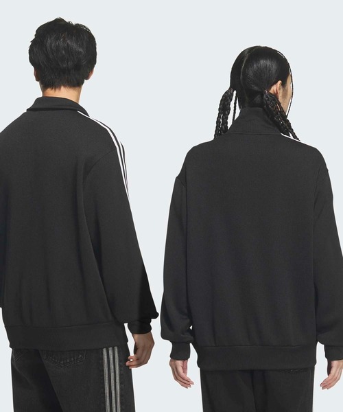 adidas(アディダス)の「FBニット トラックトップ / ジャージ / トラックジャケット / アディダスオリジナルス adidas Originals(ジャージ・メンズ・ブラック/ホワイト・XX-SMALL/3XL/X-LARGE/LARGE/XX-LARGE/MEDIUM/SMALL/X-SMALL)」の8枚目の写真