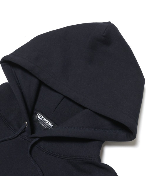reversal.dogi.design.works(リバーサル・ドーギ・デザイン・ワークス)の「<reversal/リバーサル>Warfield BIG MARK BASIC SWEAT HOODIE(パーカー・メンズ・ネイビー/グレー/ブラック・XX-LARGE/X-LARGE/LARGE/MEDIUM)」の8枚目の写真