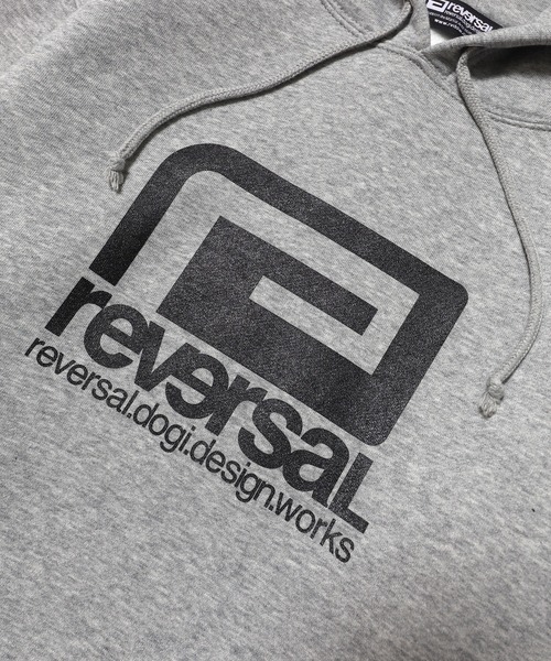 reversal.dogi.design.works(リバーサル・ドーギ・デザイン・ワークス)の「<reversal/リバーサル>Warfield BIG MARK BASIC SWEAT HOODIE(パーカー・メンズ・ネイビー/グレー/ブラック・XX-LARGE/X-LARGE/LARGE/MEDIUM)」の14枚目の写真